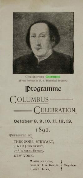 Columbus Day celebration