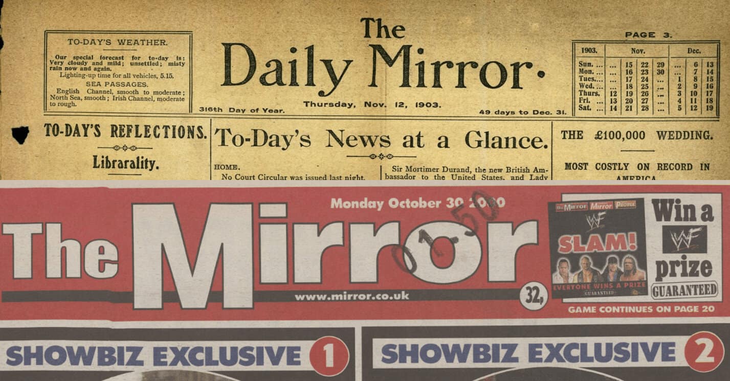 Old and New cover of Mirror