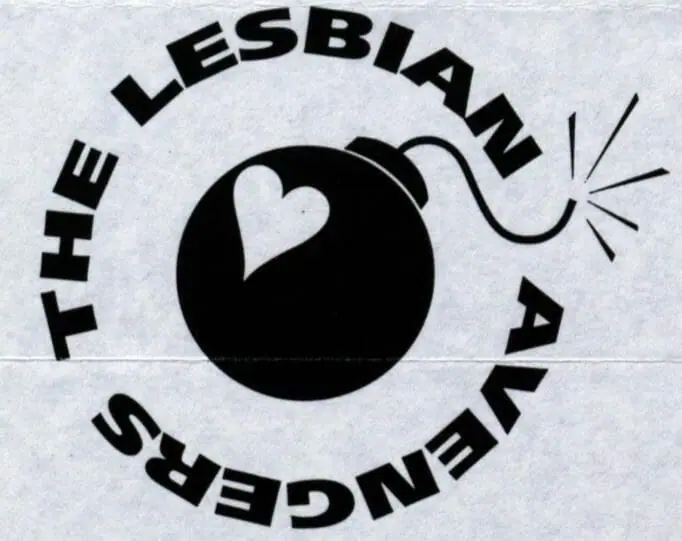 Lesbian Avengers Logo