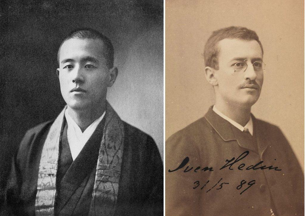 Explorers in Inland Asia
Left: Kozui Otani, October 1913. Right: Sven Hedin, 31 May 1889