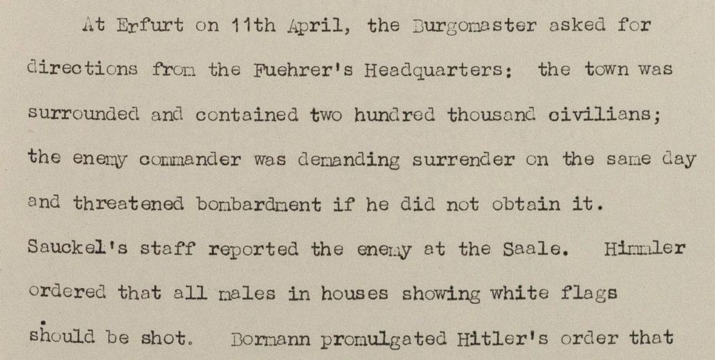 'Vol. XIII The German Police' (1939-1945). HW 11/13, The National Archives (Kew, United Kingdom), Declassified Documents Online: Twentieth-Century British Intelligence