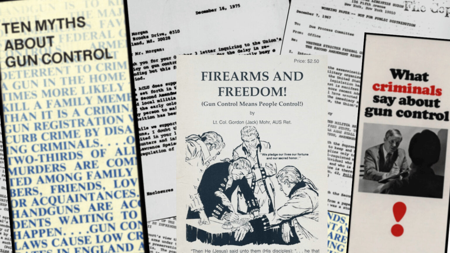 Using primary sources to study gun control in the US