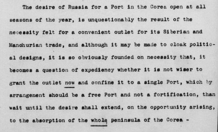 Position of foreign powers toward China explained in a letter to the Earls of Rosebery & Kimberley