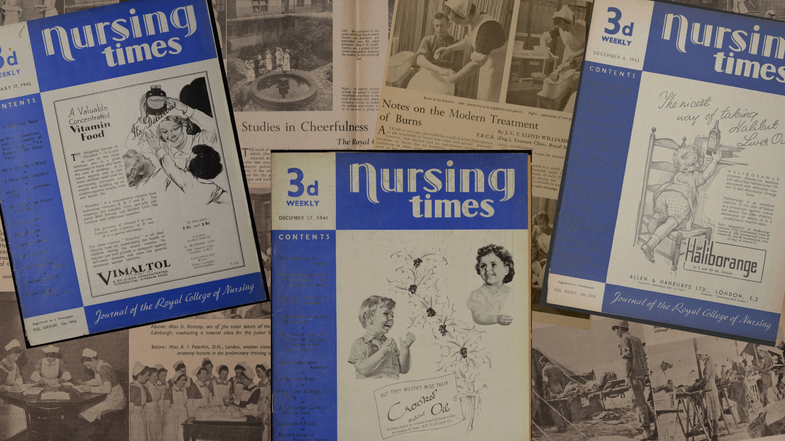 Nursing Times cover images