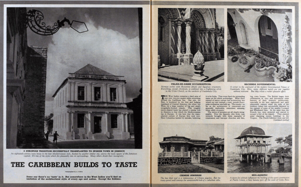 "The Caribbean Builds to Taste." Picture Post, vol. 45, no. 11, 10 Dec. 1949