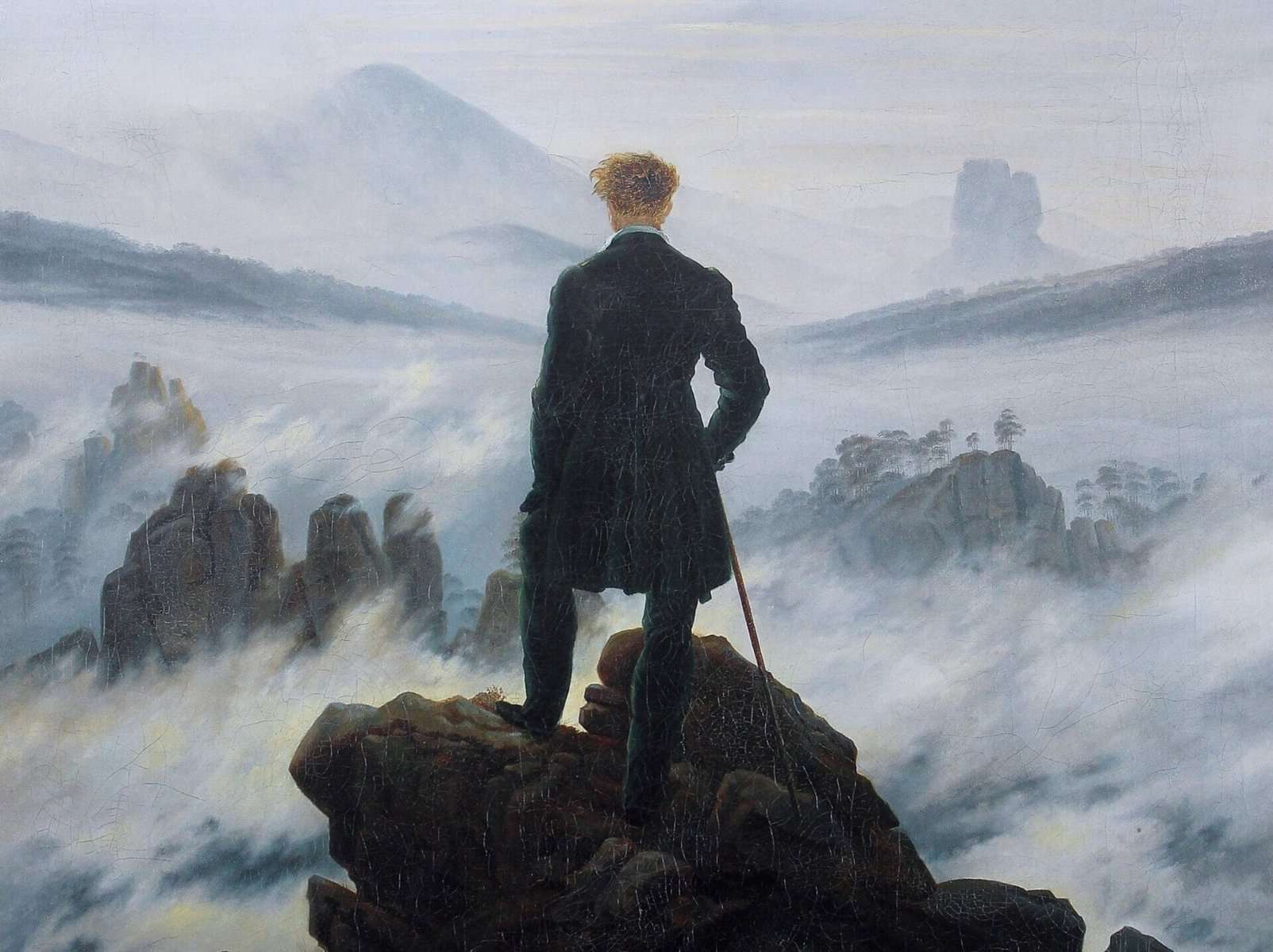 Wanderer above the Sea of Fog (1817)