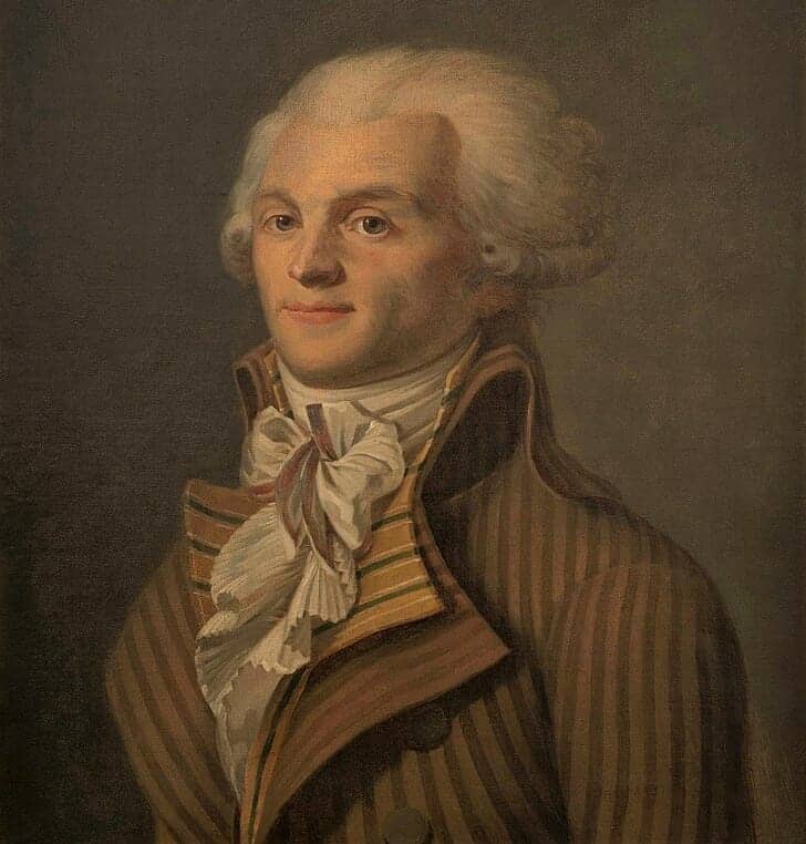 Portrait of Maximilien Robespierre (1758-1794), circa 1790