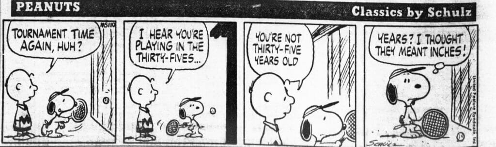 Schulz. "Peanuts." Mail on Sunday Historical Archive