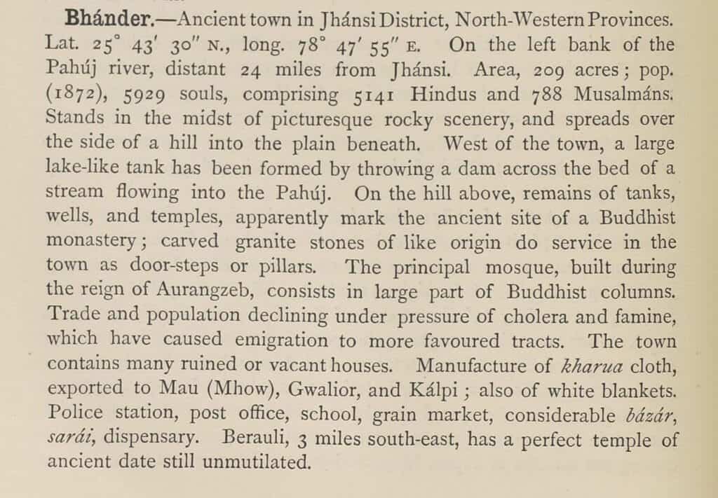 Hunter, William Wilson. The Imperial Gazetteer of India: [by] W. W. Hunter. Vol. 2, Trübner & Co., 1881. 