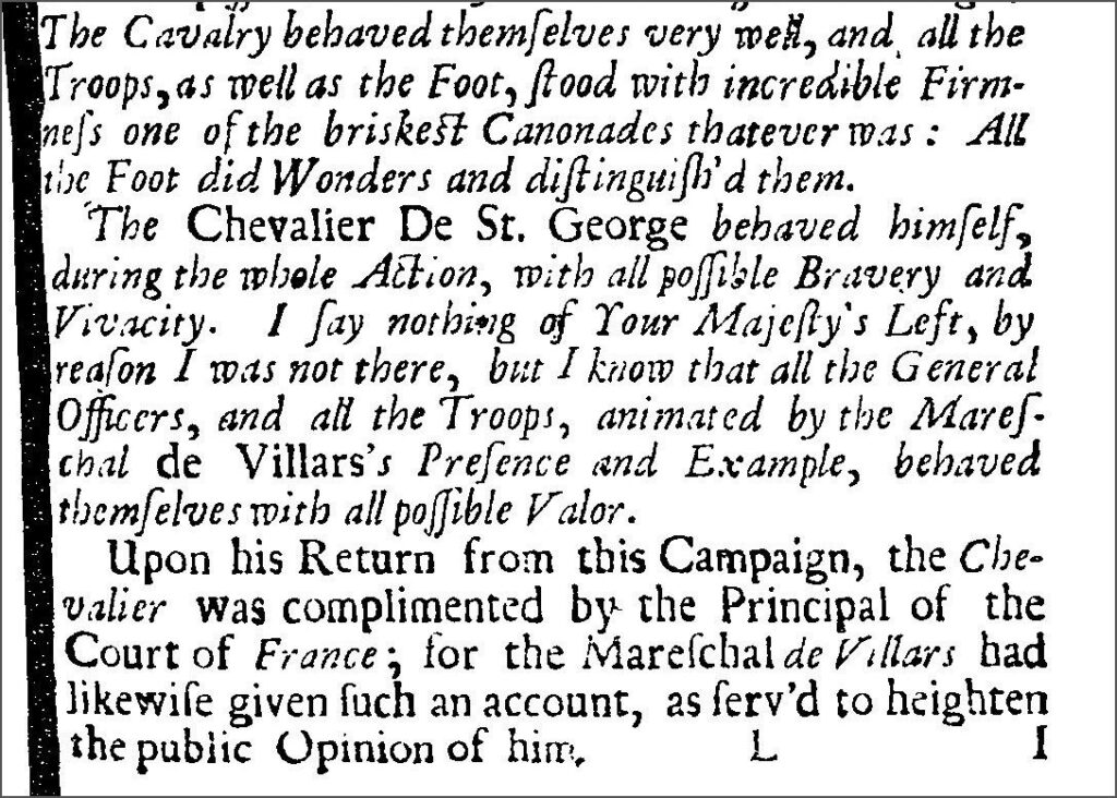 James, Prince of Wales. Memoirs of the Chevalier de St. George: with some private passages of the life of the late King James II. never before publish'd