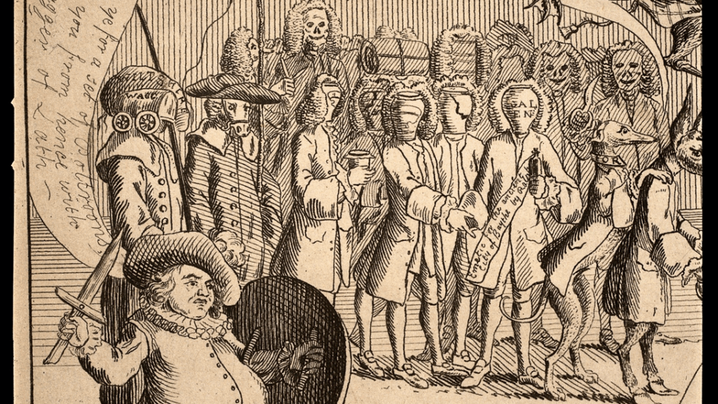 Ralph Allen making a speech to the Corporation of Bath.