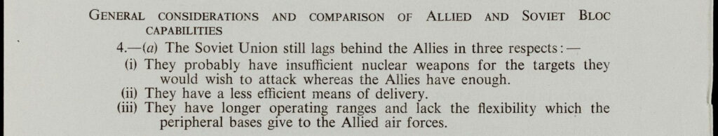Joint Intelligence Committee: memoranda 21-41. February-September, 1957.